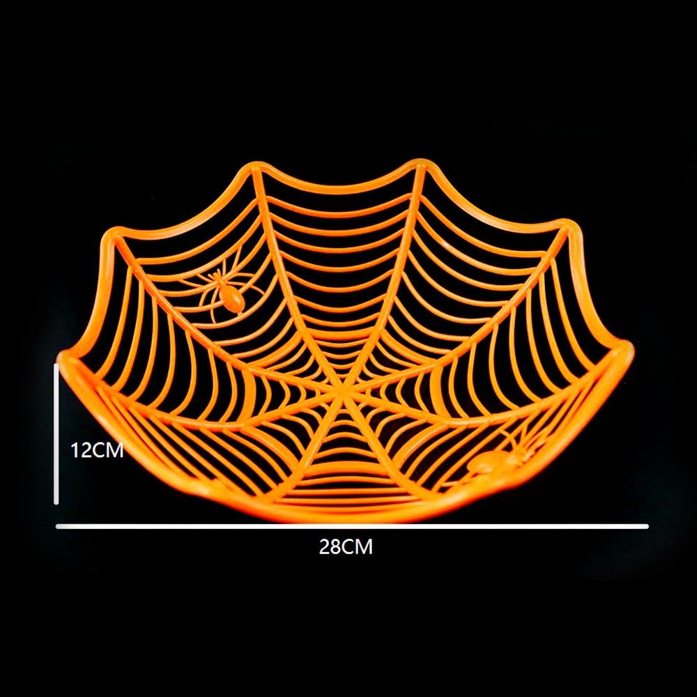 Halloween Spider Web Candy/Fruit Basket