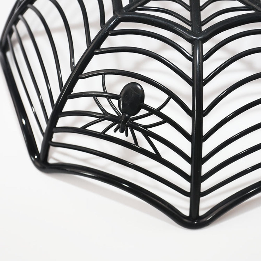 Halloween Spider Web Candy/Fruit Basket